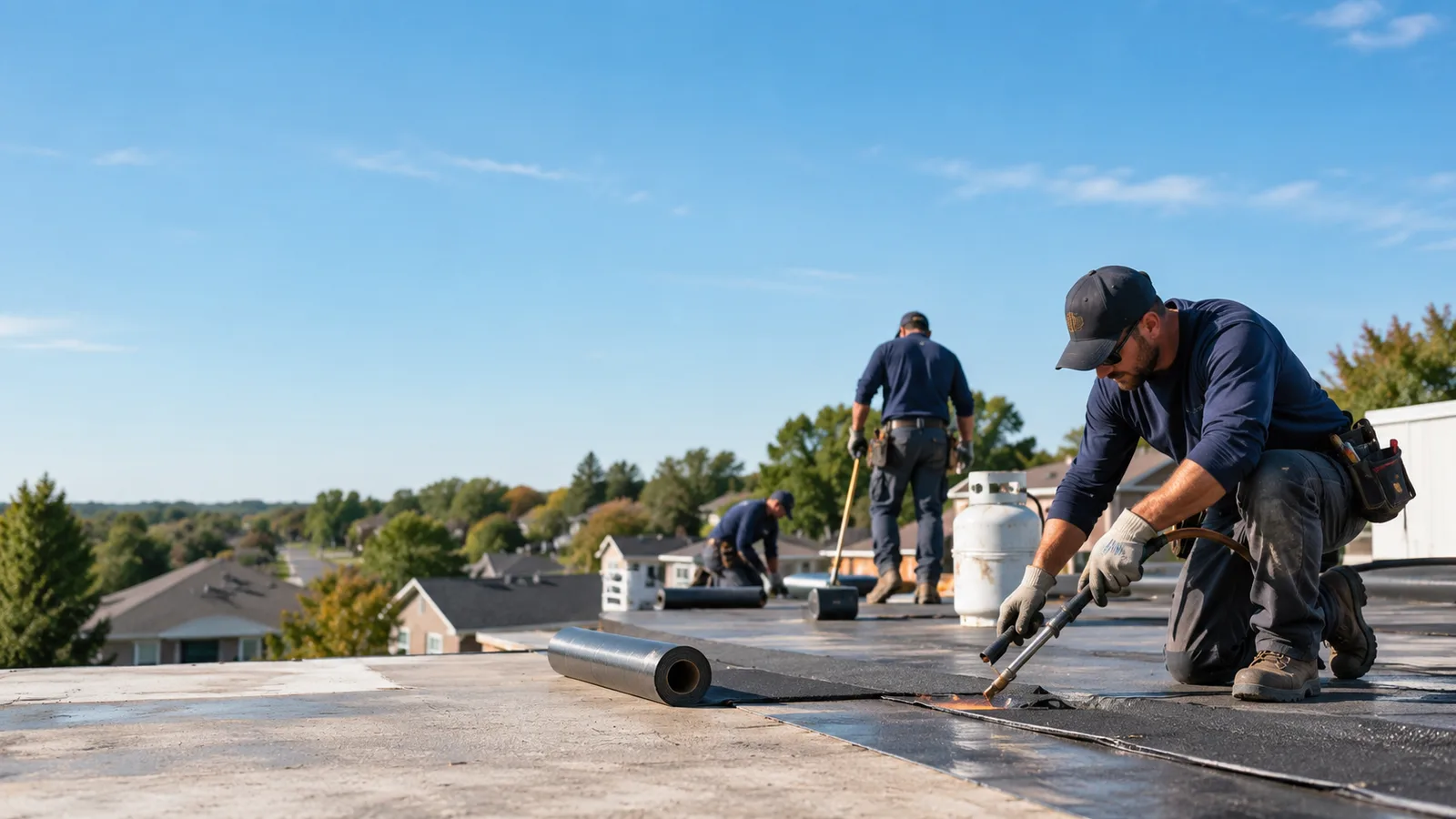 Flat Roof Leak Repair providers in Baroda, MI